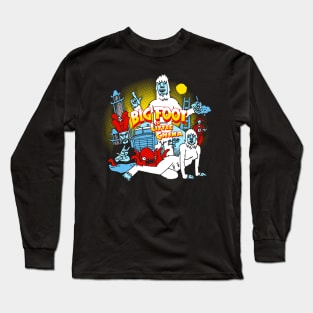 Bigfoot in little China Long Sleeve T-Shirt